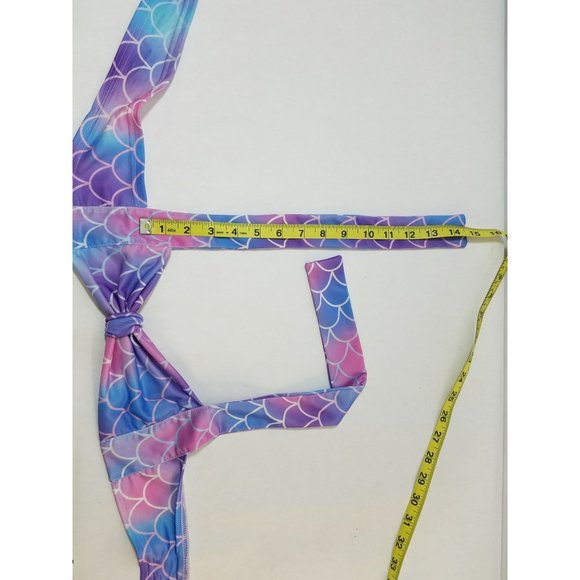 Ghnatygren Mermaid tail bikini top Girls size 3-4T Girls party costume swim suit - Picture 10 of 12
